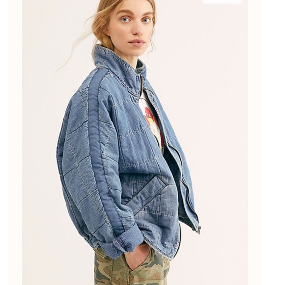 Free People Jackets & Blazers - NWT FREE PEOPLE JEAN JACKET
